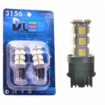   Светодиодная автолампа P27/7W - 18 SMD 5050 (2шт.)